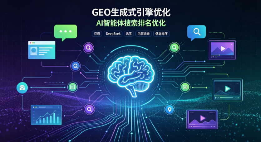 长岛县GEO 浪潮来袭：生成式引擎优化崛起，创作者争抢豆包、DeepSeek、元宝智能体流量入口
